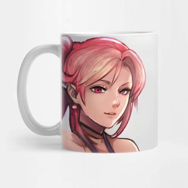 Beautiful redhead anime girl by animegirlnft