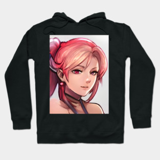 Beautiful redhead anime girl Hoodie