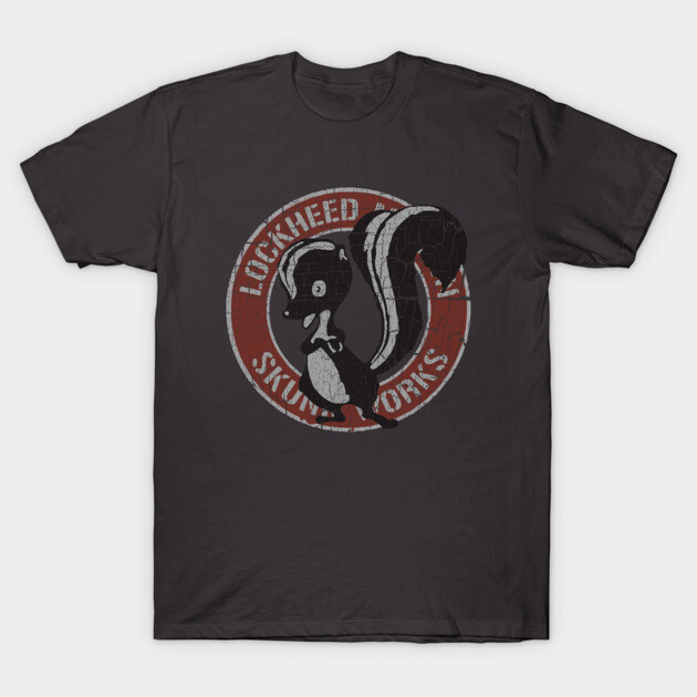 Vintage Skunk Works ADP 1943 Aerospace T-Shirt TeePublic