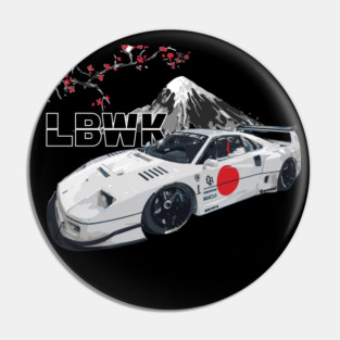 f40 liberty walk lbwk bodykit widebody stance turbo Pin