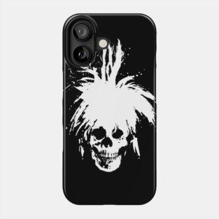 Andy Warhol Skull Phone Case