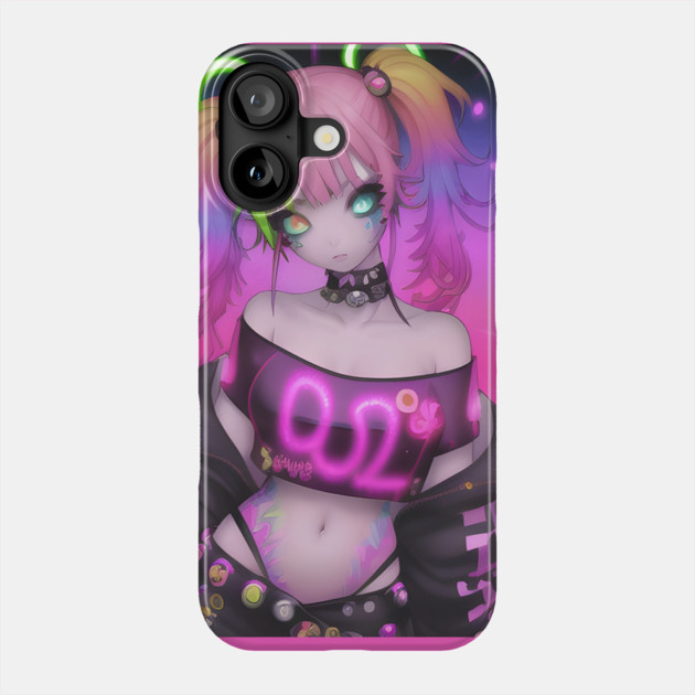Sexy Cosplay Rave Kawaii Girl Phone Case by animegirlnft