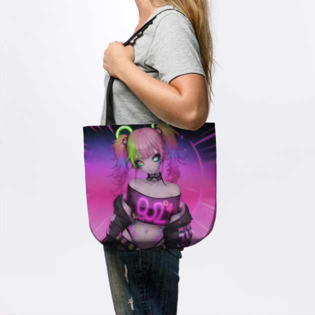 Sexy Cosplay Rave Kawaii Girl by animegirlnft