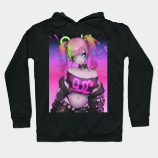 Sexy Cosplay Rave Kawaii Girl Hoodie