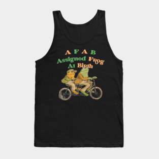 afab assigned frog at birth (trans pride) Tank Top