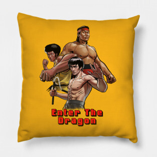Enter The Dragon Pillow
