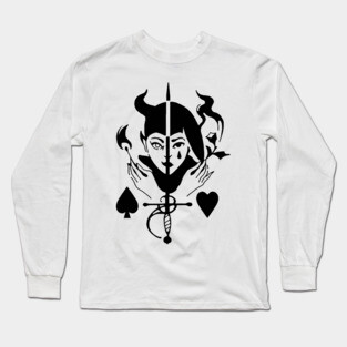 witch girl sticker Long Sleeve T-Shirt