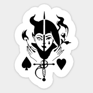 witch girl sticker Sticker