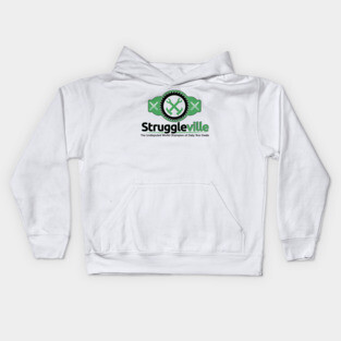 Join the Winning Team with Struggleville's Undisputed Champion Shirt Kids Hoodie