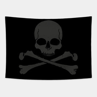 Jolly Roger - Skull and Crossbones Tapestry