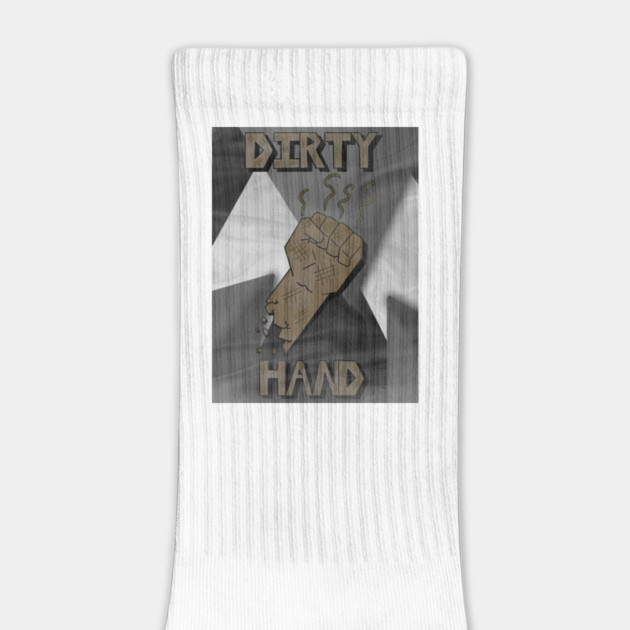 Dirty Hand Fan Art by Lou Johnson