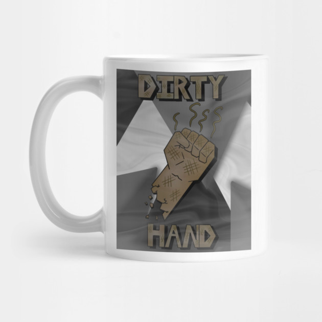 Dirty Hand Fan Art by Lou Johnson