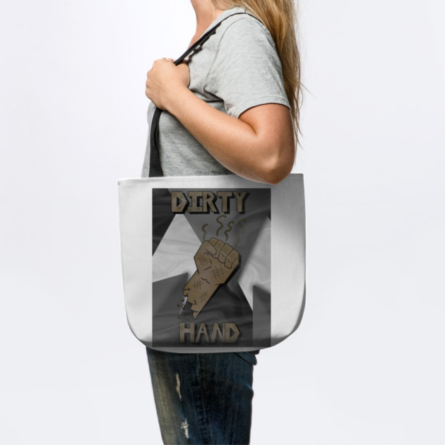 Dirty Hand Fan Art by Lou Johnson