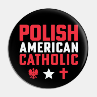 Polish American Catholic Polish Dyngus Day Pin