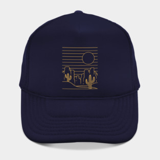 Desert Lines - Golden Version Hat
