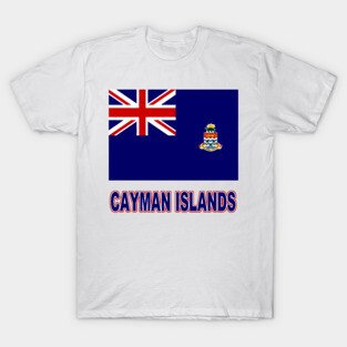 The Pride of the Cayman Islands - Cayman Islands Flag Design T-Shirt