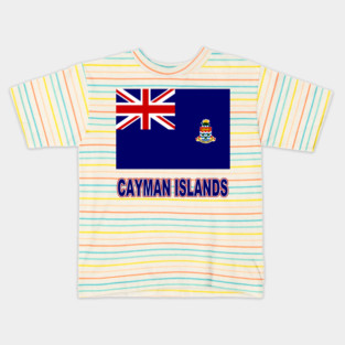 The Pride of the Cayman Islands - Cayman Islands Flag Design Kids T-Shirt