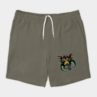 Love is Love Dragon Illustration Shorts
