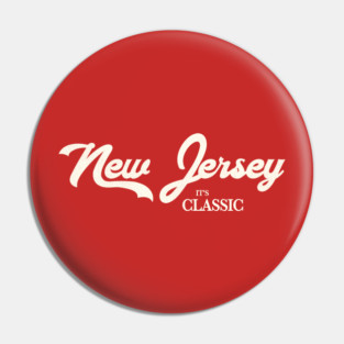 New Jersey It's Classic Pin