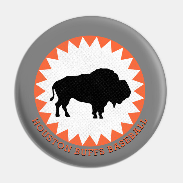 Defunct Houston Buffs (Buffalos) Minor League Baseball 1950 Pin