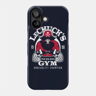 Ye Olde Gym - Pirate Body Building - Retro Video Game Phone Case