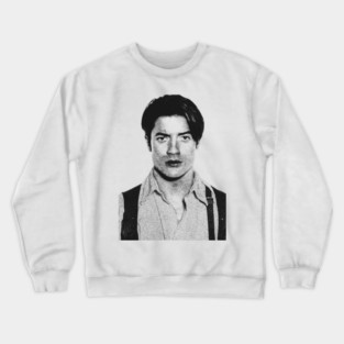 Brendan Fraser - Vintage Pencil Drawing Style Crewneck Sweatshirt