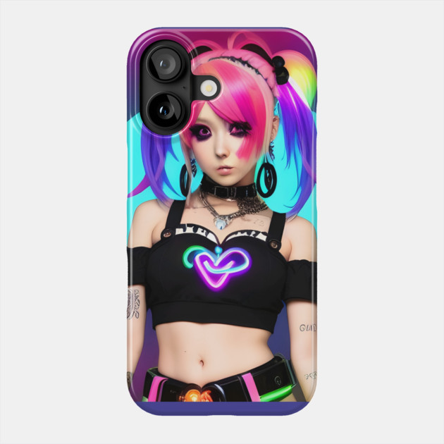 Hot cosplay Harajuku party kawaii girl Phone Case by animegirlnft