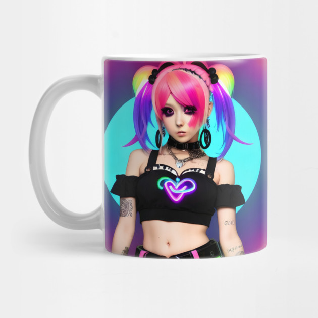 Hot cosplay Harajuku party kawaii girl by animegirlnft