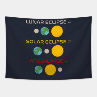 Lunar Eclipse / Solar Eclipse / Apocalypse Tapestry