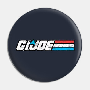Gi Joe Retro Vintage Pin