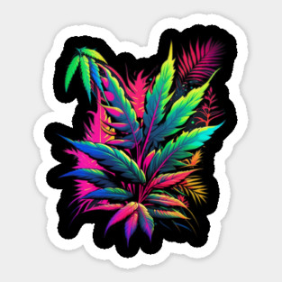 cannabis Sticker
