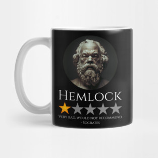 Ancient Greek Philosopher Socrates Meme - Hemlock Mug