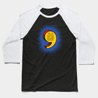 Truth, Justice, and the Oxford Comma! Baseball T-Shirt