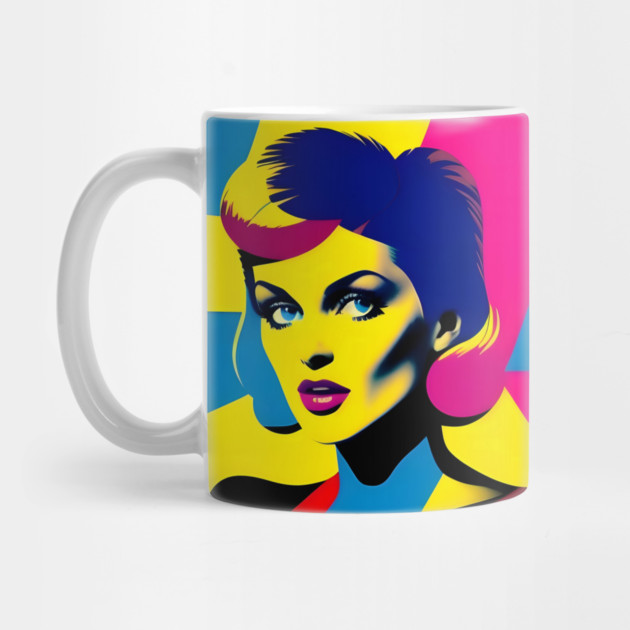 Beautiful Supermodel Pop Art by animegirlnft