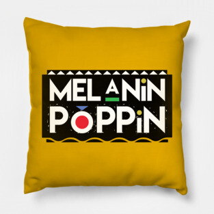 Melanin Poppin Pillow