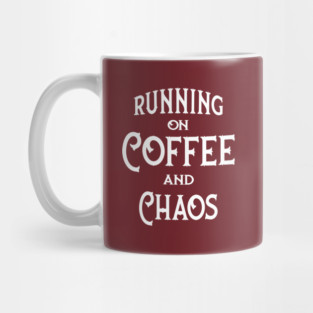 Running on Coffee and Chaos Cheeky Witch® Mug