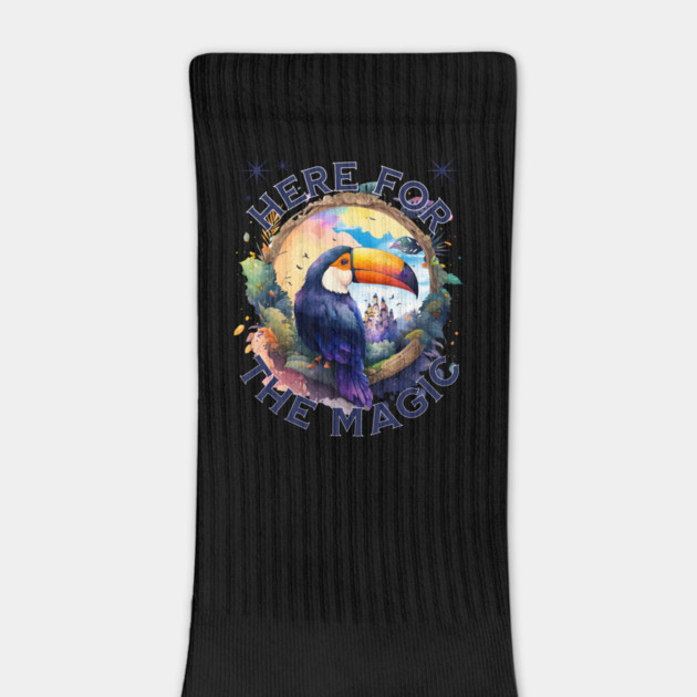 Here for the magic castle tucan Florida Orlando theme parks by Joaddo