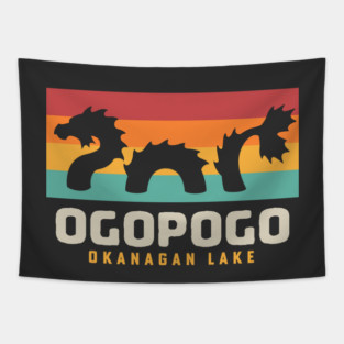 The Ogopogo of Lake Okanagan British Columbia Canadian Folklore Tapestry