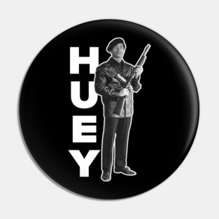 Huey Newton Militant Pin