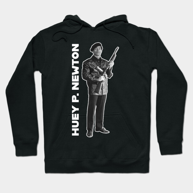 Huey P. Newton Militant Hoodie by UrbanLifeApparel