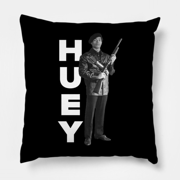 Huey Militant, Huey Newton Pillow by UrbanLifeApparel