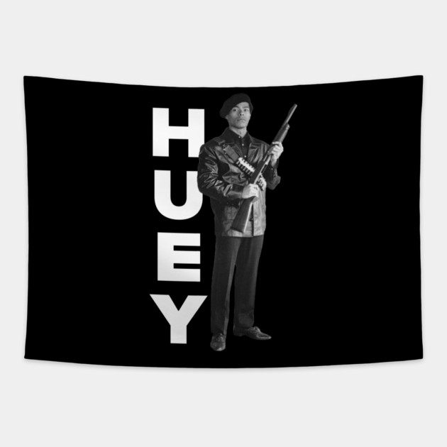 Huey Militant, Huey Newton Tapestry by UrbanLifeApparel