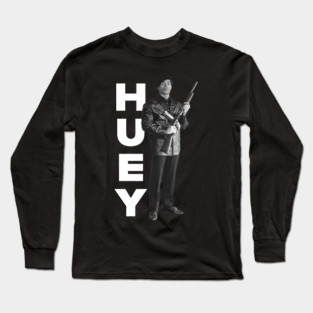 Huey Militant, Huey Newton Long Sleeve T-Shirt