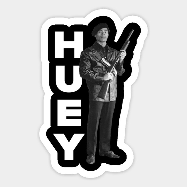 Huey Militant, Huey Newton Magnet by UrbanLifeApparel