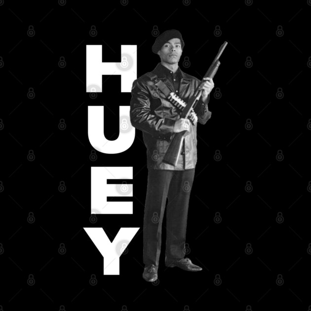Huey Militant, Huey Newton by UrbanLifeApparel