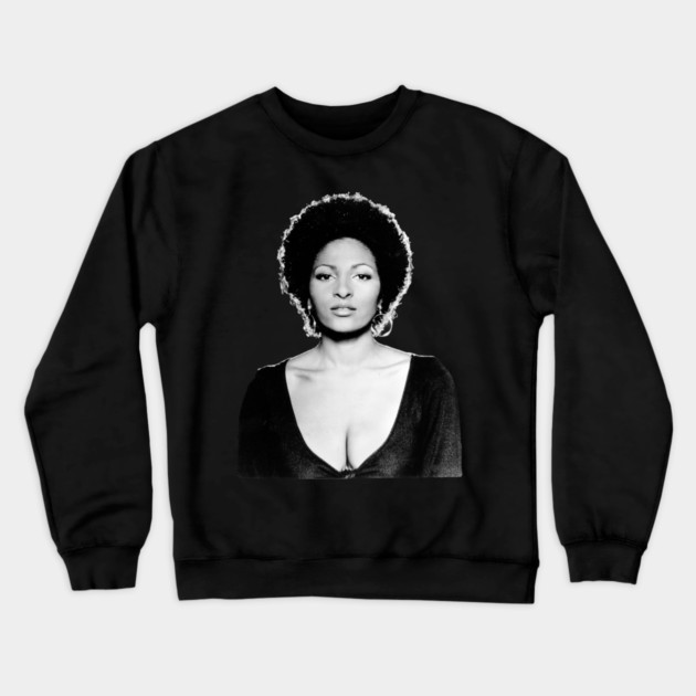Pam Grier, Black Beauty, Legend Crewneck Sweatshirt by UrbanLifeApparel