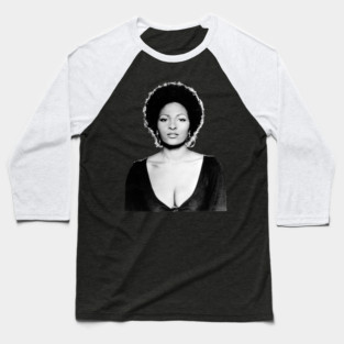 Pam Grier, Black Beauty, Legend Baseball T-Shirt