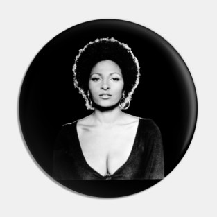 Pam Grier, Black Beauty, Legend Pin