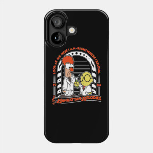 Beaker & Bunsen Muppets Manhattan Melodies Phone Case