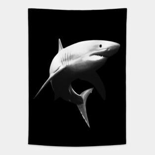 Great White Shark Tapestry